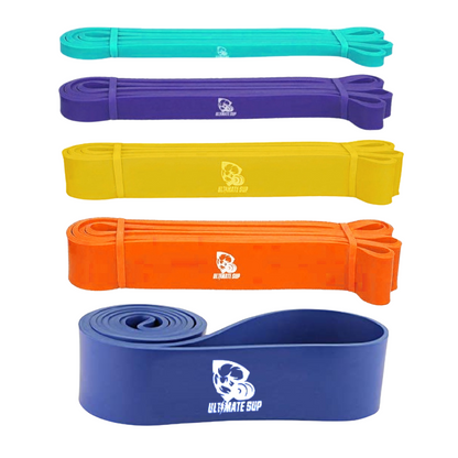 Ultimate Sup, Long Resistant Bands, 6 power levels (5-125 lbs) - Ultimate Sup Singapore