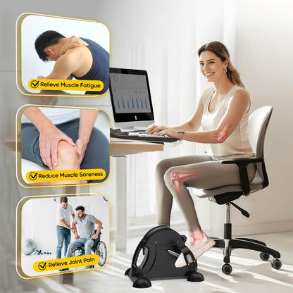 Ultimate Sup, Mini Pedal Exercise Bike, Trainer Arm/Leg Physical Therapy Fitness Cycle Indoor Cycling Bikes LCD Display - Ultimate Sup Singapore