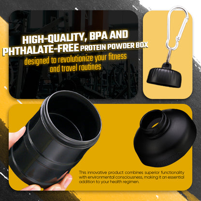 Ultimate Sup, Stackable Powder Container (150ml-450ml) - Ultimate Sup Singapore