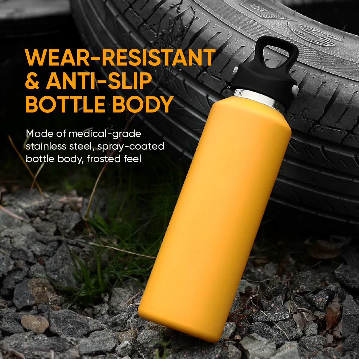 UltimateSup, Frost Vial Thermos Bottle, 600ml - Ultimate Sup Singapore