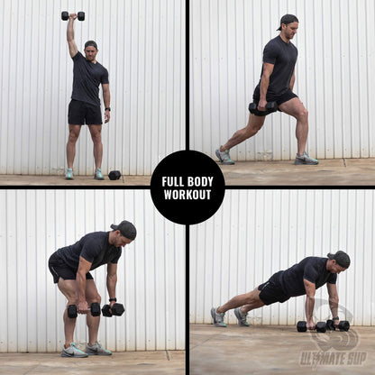 UltimateSup Hex Dumbbell, 1-20kg - Ultimate Sup Singapore