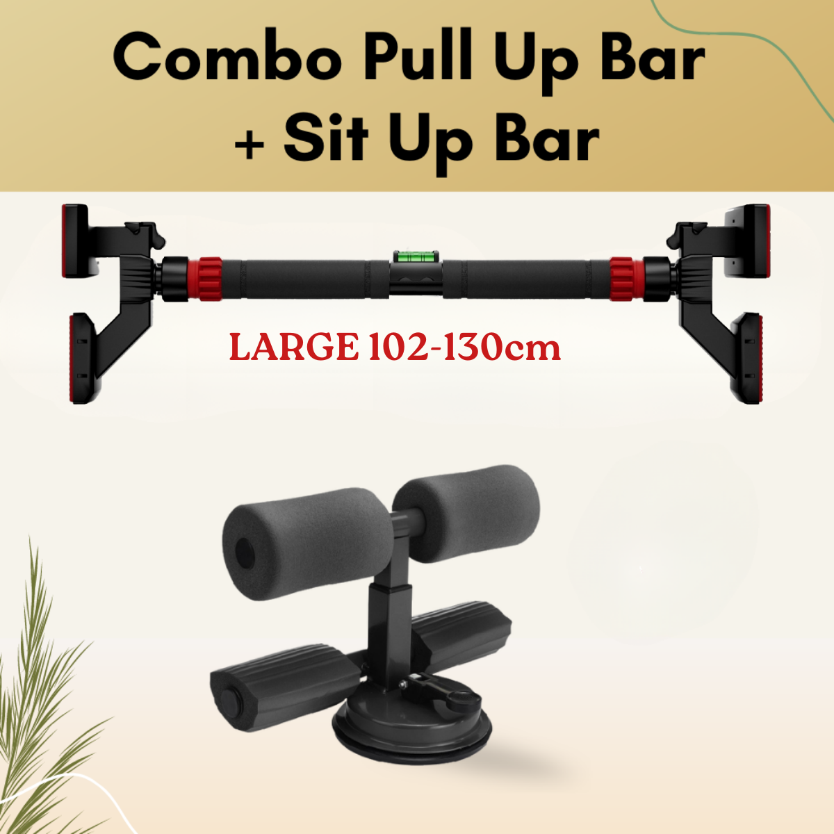 UltimateSup, Wall Mounted Pull Up Bars, 73-135 cm - Ultimate Sup Singapore