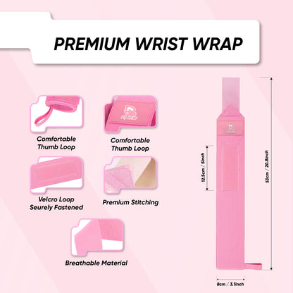 UltimateSup Wrist Wrap Gym Brace Support Strap, Weight Lifting Custom Fitness Powerlifting, Wrist Brace, Various Colors - Ultimate Sup Singapore