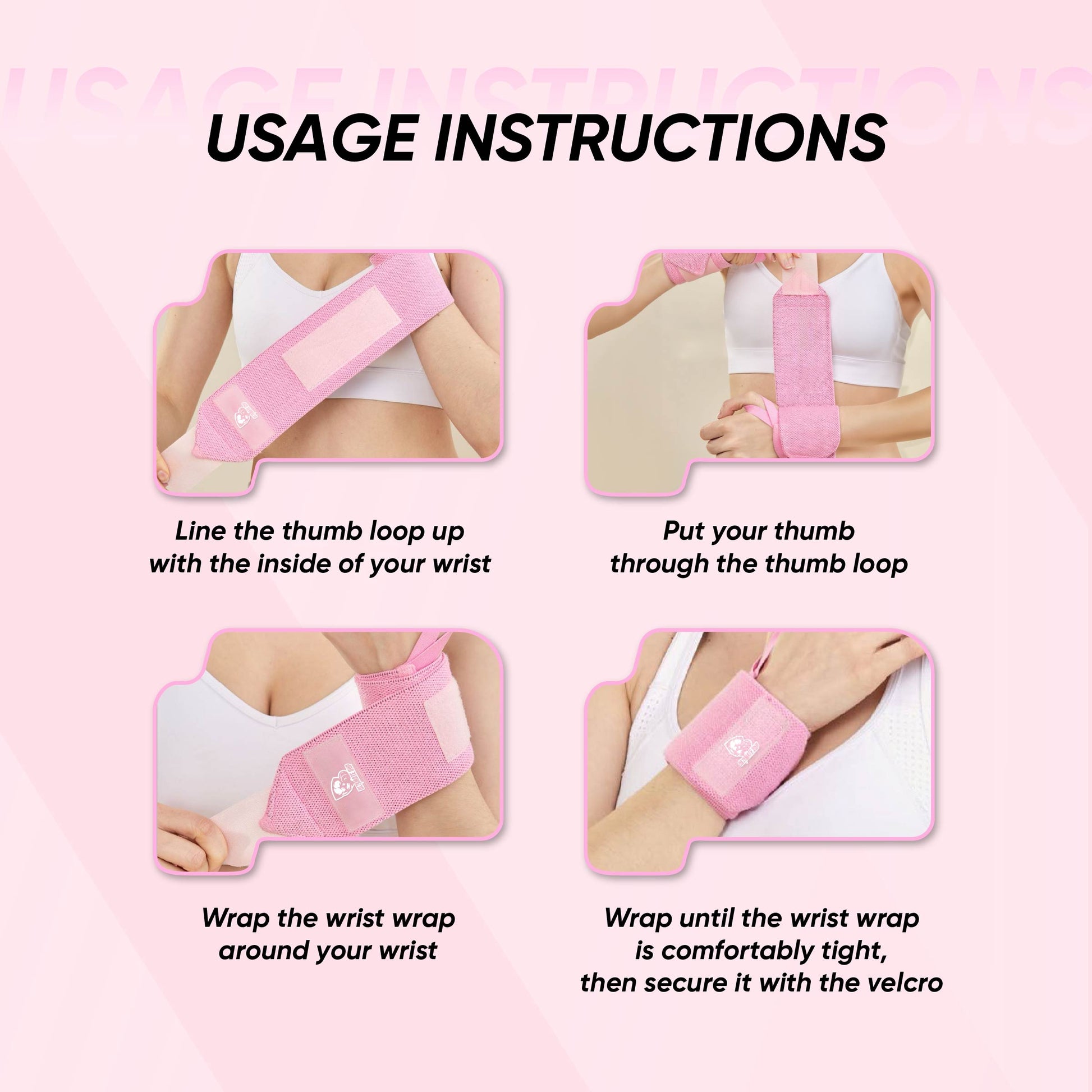 UltimateSup Wrist Wrap Gym Brace Support Strap, Weight Lifting Custom Fitness Powerlifting, Wrist Brace, Various Colors - Ultimate Sup Singapore