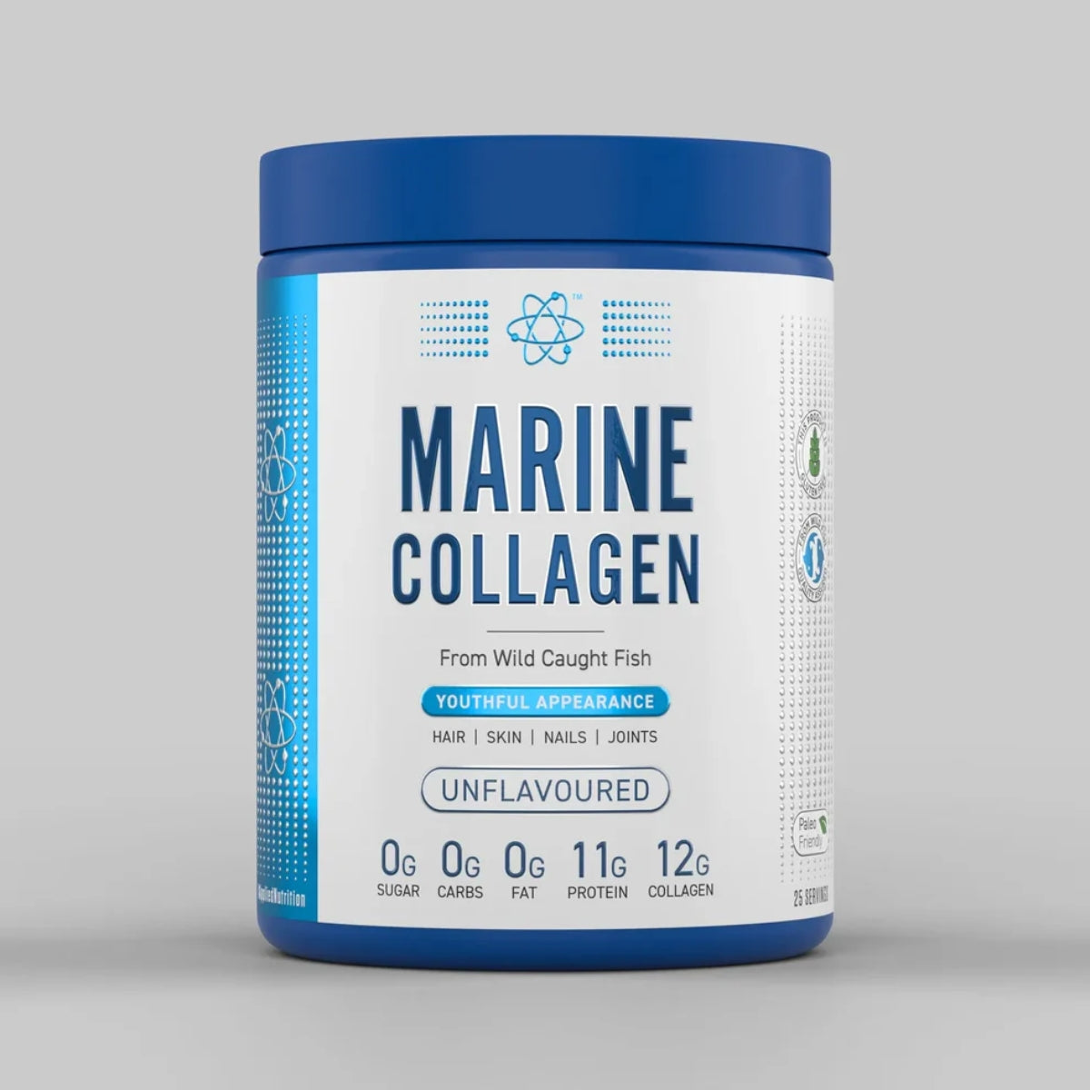 Applied Nutrition, Marine Collagen Powder, Wild-Caught, Beauty, Skin & Joint Support, 300mg