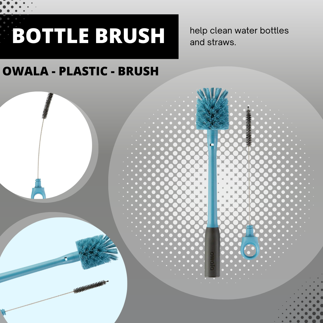 Owala Bottle Brush 2-in-1 Bottle Brush | Water Bottle Brush Cleaner and Water Bottle Straw Cleaner Brush - Ultimate Sup Singapore