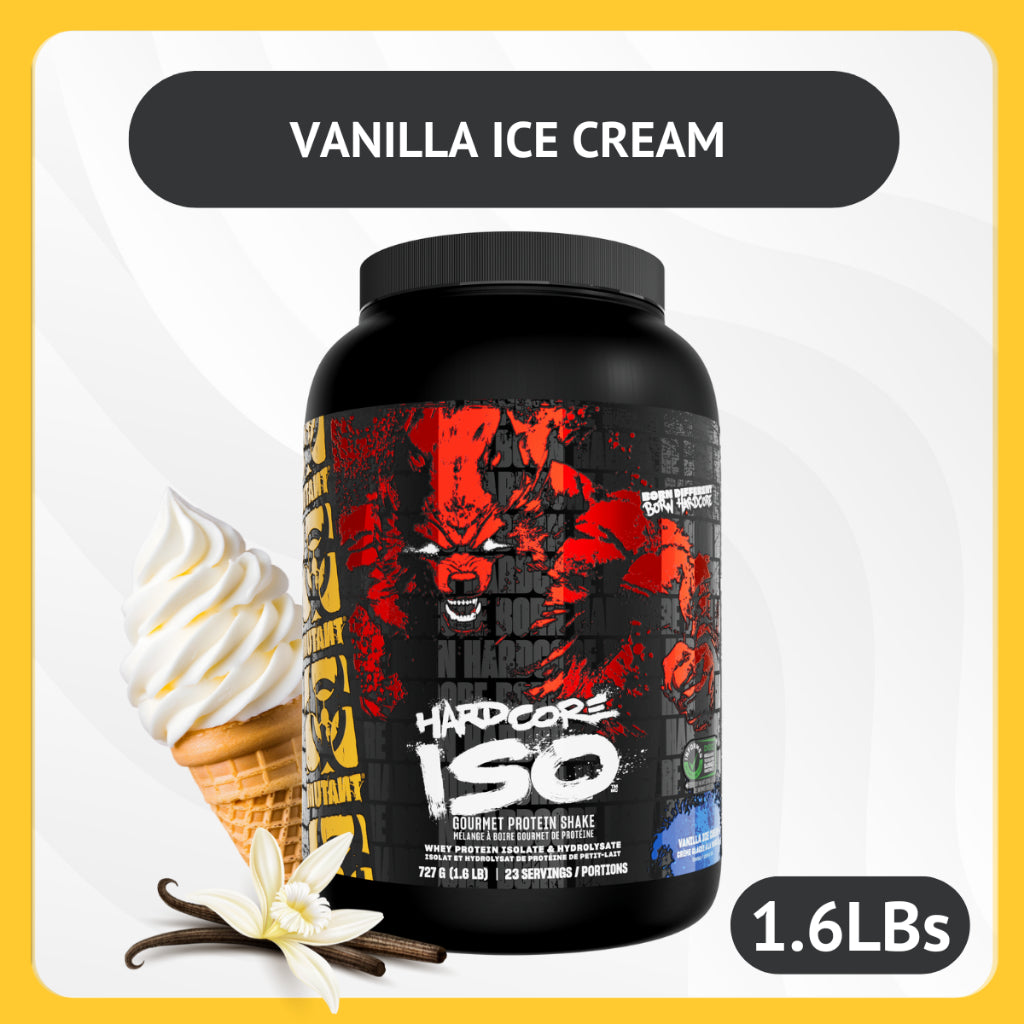 Mutant, Hardcore Iso - Whey Isolate, 1.6-5 lbs
