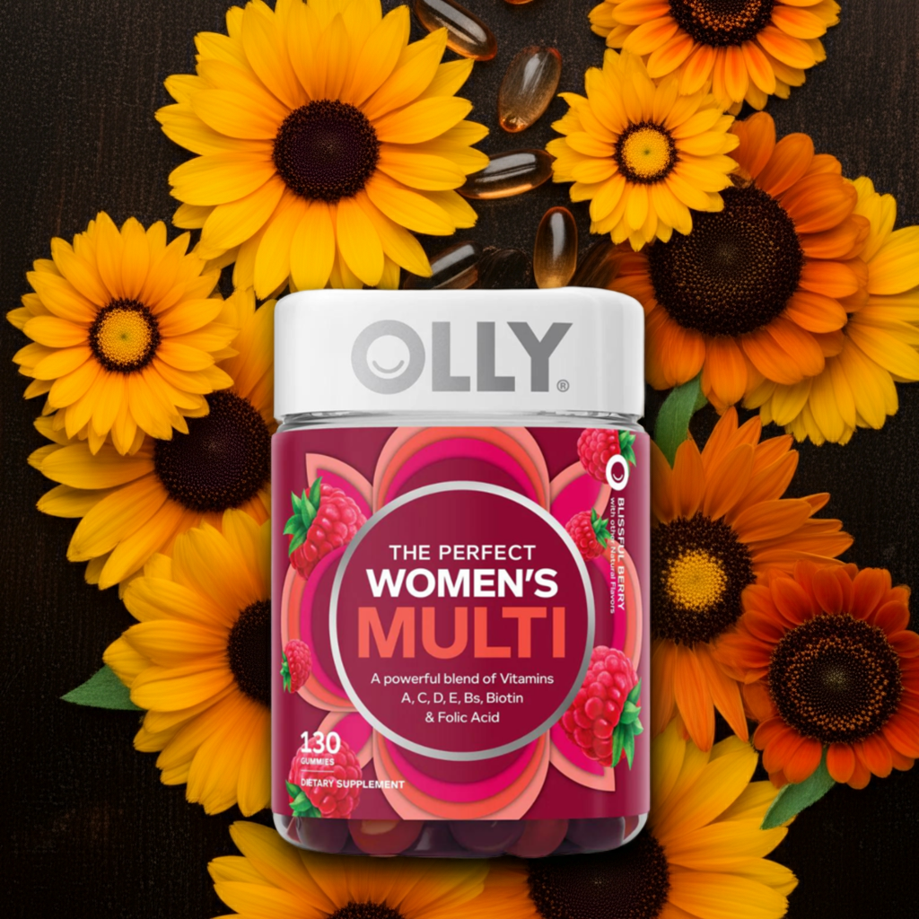 OLLY, Women's Multi, Blissful Berry , Multivitamins For Women, with Biotin & Folic Acid, 130 Gummies - Ultimate Sup Singapore