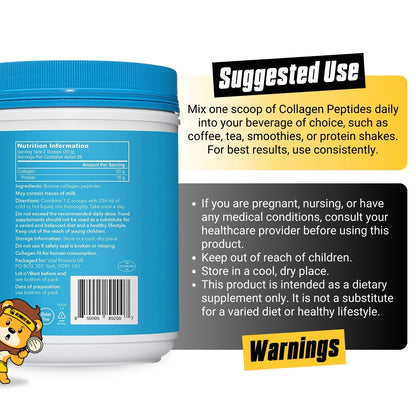 Vital Proteins, Collagen Peptides Powder, 284-567 gams - Ultimate Sup Singapore