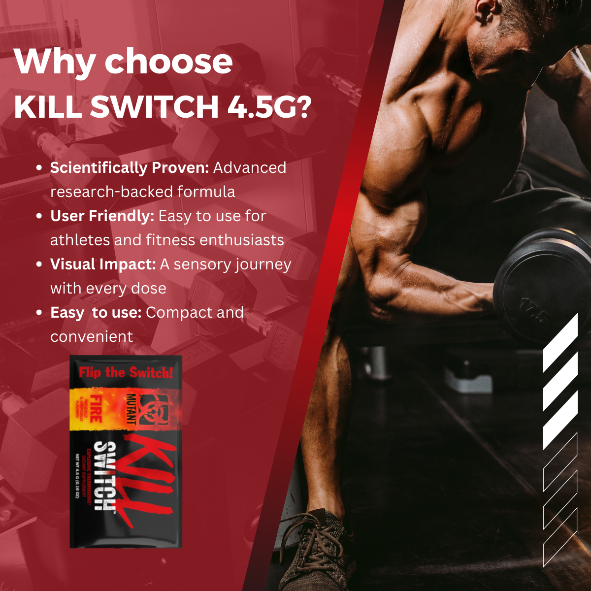 KILL SWITCH Ultra Thermo FIRE 4.5g Single Serve - Ultimate Sup Singapore