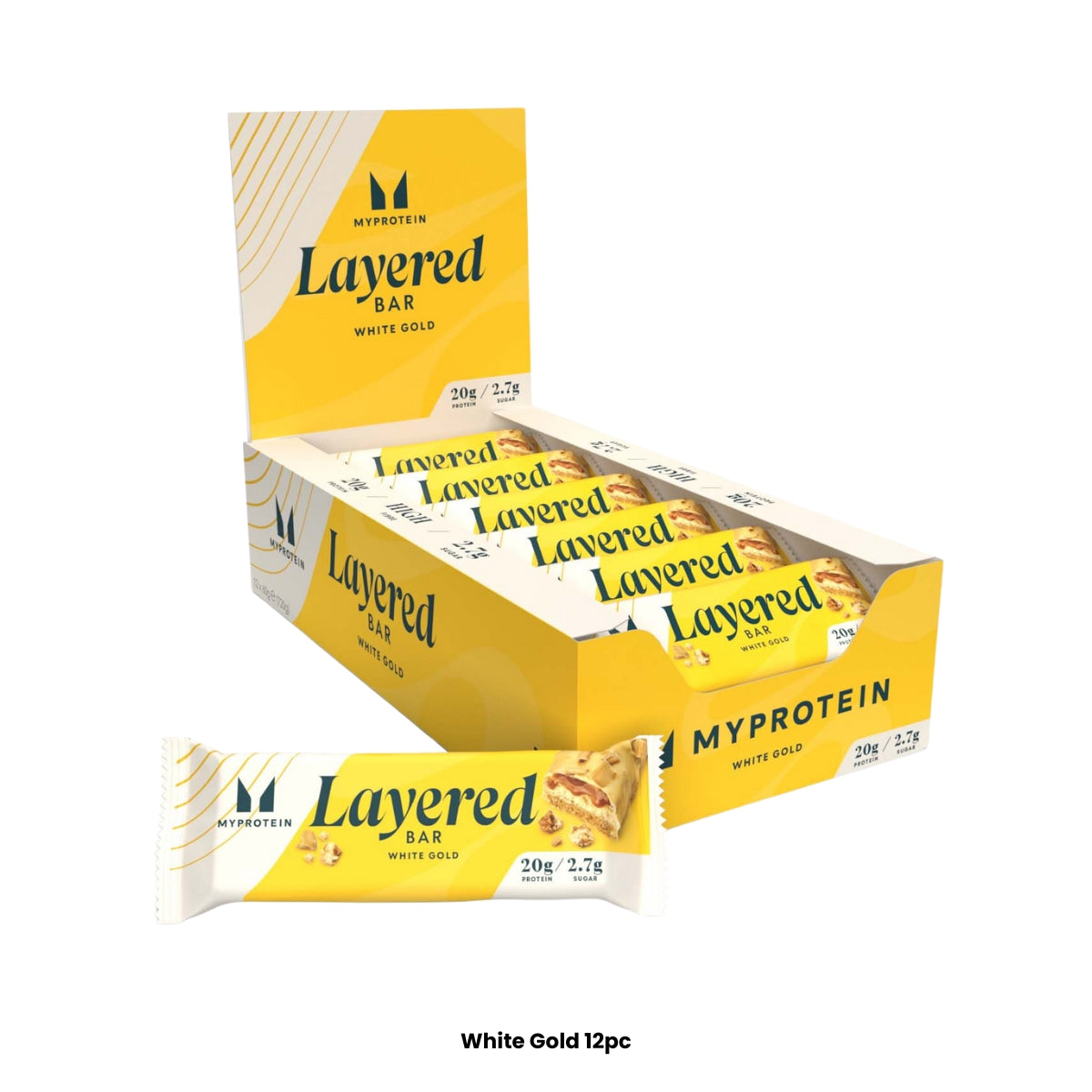 Myprotein, Layered, 3-12 bars