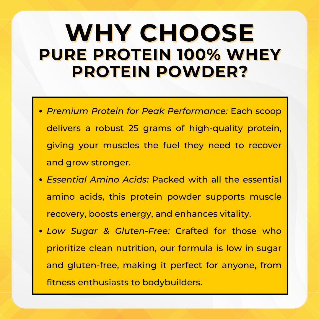 Pure Protein 100% Whey Protein Powder, Protein Supplement, Various Flavors, 1.75 lb - Ultimate Sup Singapore