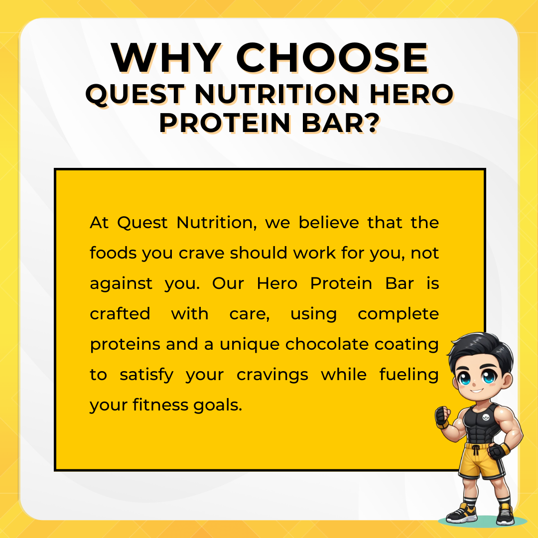 Quest Nutrition, Hero Protein bar, 12 bar - Ultimate Sup Singapore