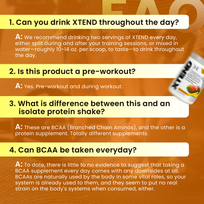 Xtend, The Original 7G BCAA, 30-90 Sers - Ultimate Sup Singapore