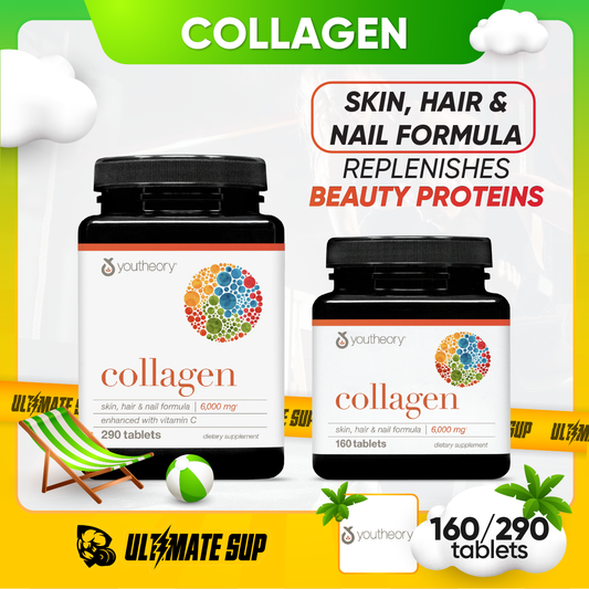 Youtheory, Collagen, 120-290 Tablets - Ultimate Sup Singapore