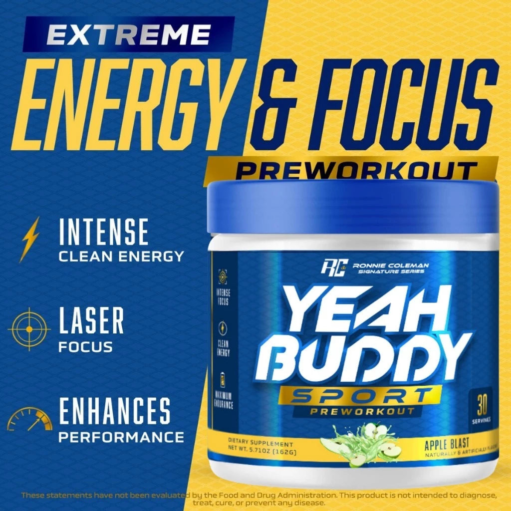 Ronnie Coleman Signature Series, Yeah Buddy Pre Workout, 8oz