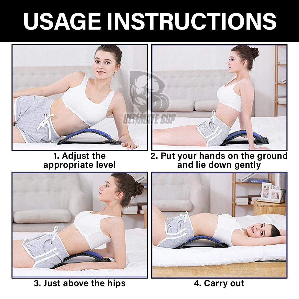 Pushnpull, Back Stretcher Back Pain Relief Back