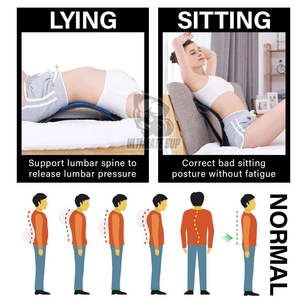 Pushnpull, Back Stretcher Back Pain Relief Back
