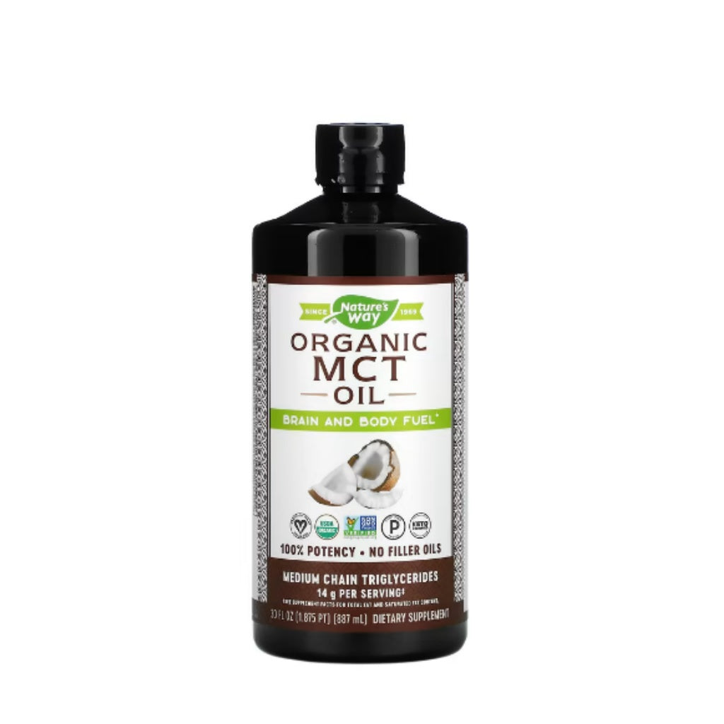 Nature's Way, Organic MCT Oil | Supports Ketogenic Diets | Promote Weight Loss, 480 ml - Ultimate Sup Singapore