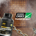 PVL Carnitine Gold+, L- Carnitine Supplement, Metabolic Energizer for Fat Burning, Rapid Absorption, 228 Vege Caps - Ultimate Sup Singapore