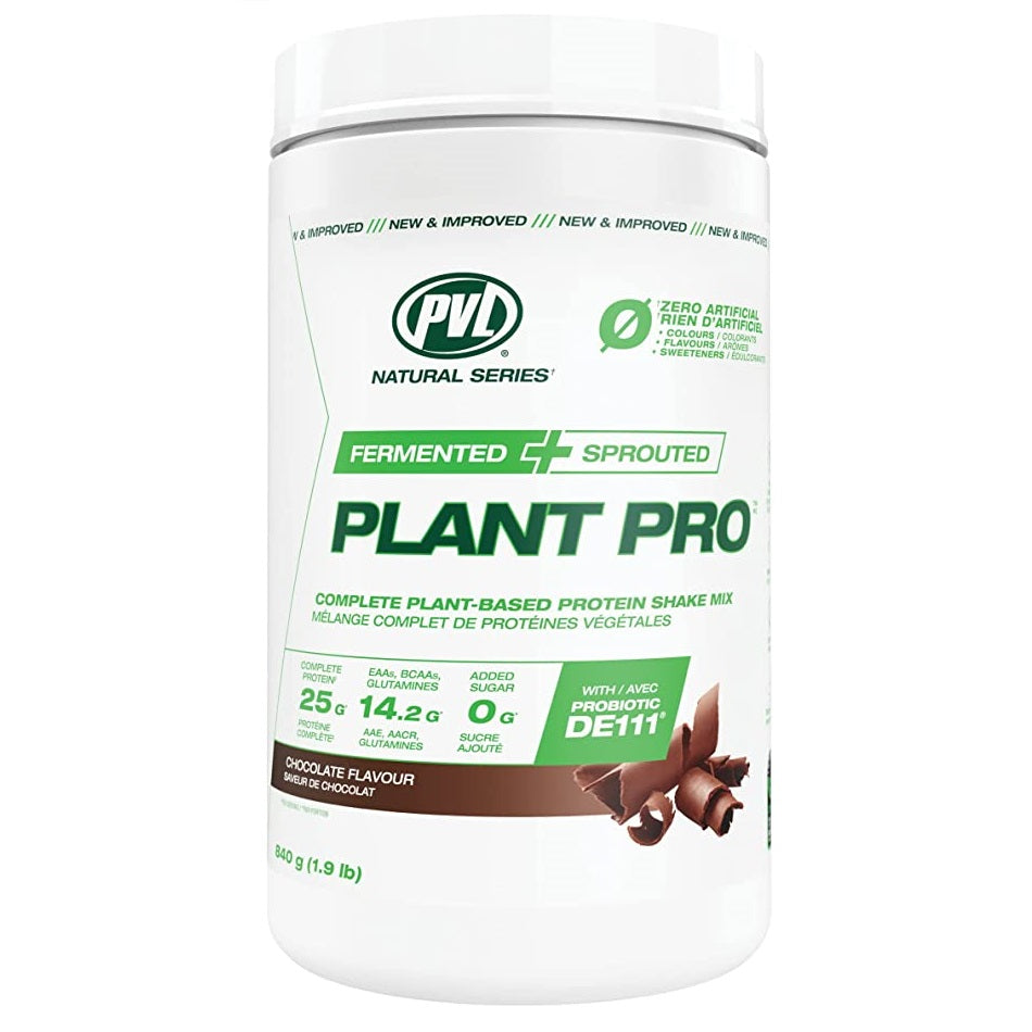 PVL, Plant Pro, Plant Based Protein Powder for Muscle Growth, Complete Amino Acid, Gluten Free, 840g (29.6oz) - Ultimate Sup Singapore