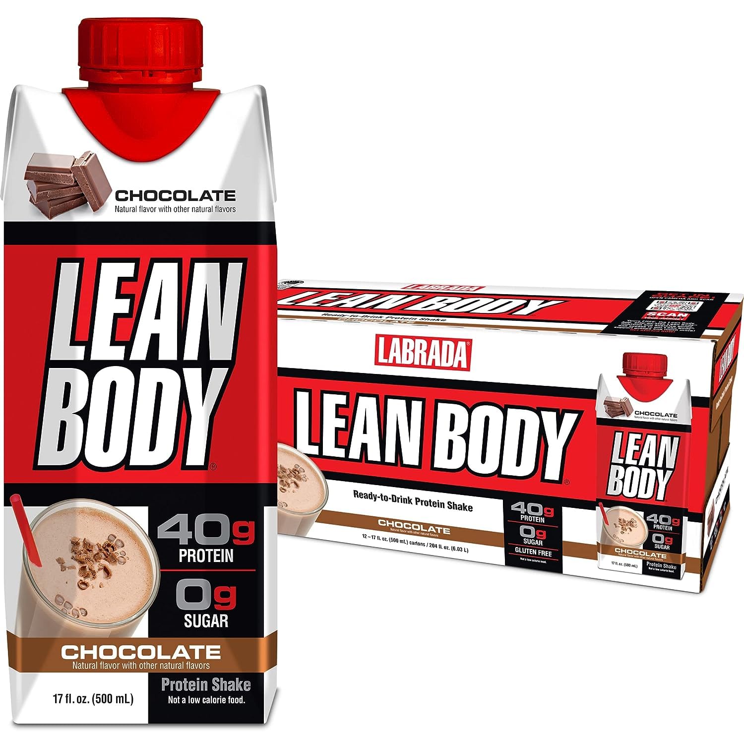 Labrada, Lean Body Ready-to-Drink Protein Shake, 500ml - Ultimate Sup Singapore