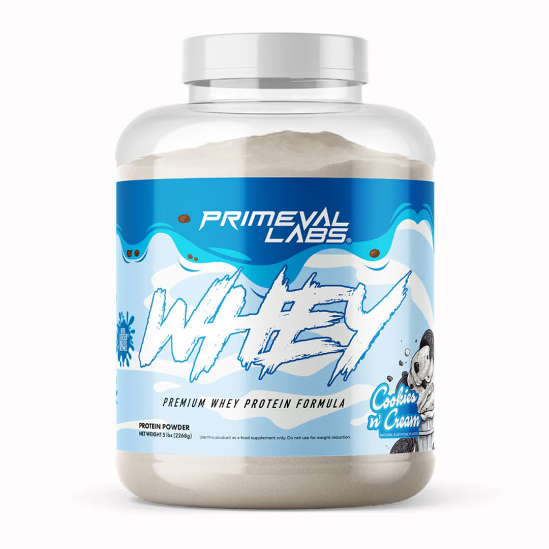 Primeval Labs, Whey, 100% Premium Whey Protein, 1.5lb - 5lbs - Ultimate Sup Singapore