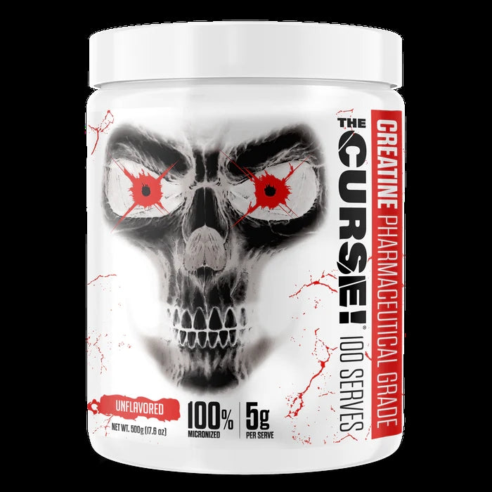 JNX Sports, The Curse! Micronized Creatine Monohydrate, 60-100 servings - Ultimate Sup Singapore