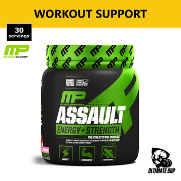 MusclePharm, Assault, Pre-Workout, 333g - Ultimate Sup Singapore