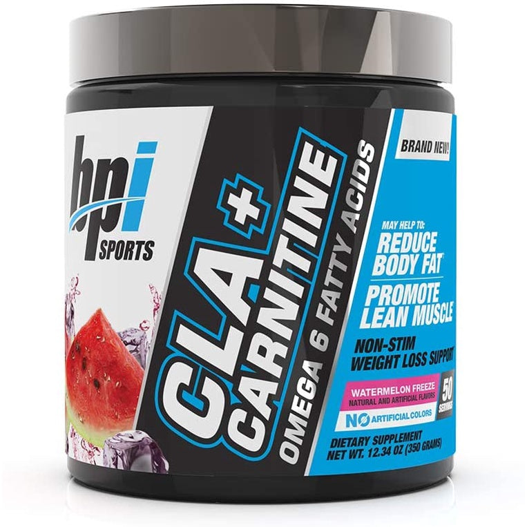 BPI Sports, CLA + Carnitine with Omega 6, Weight Loss Supplement, Fat Burner & Energy Booster, Various Flavors, 350g - Ultimate Sup Singapore