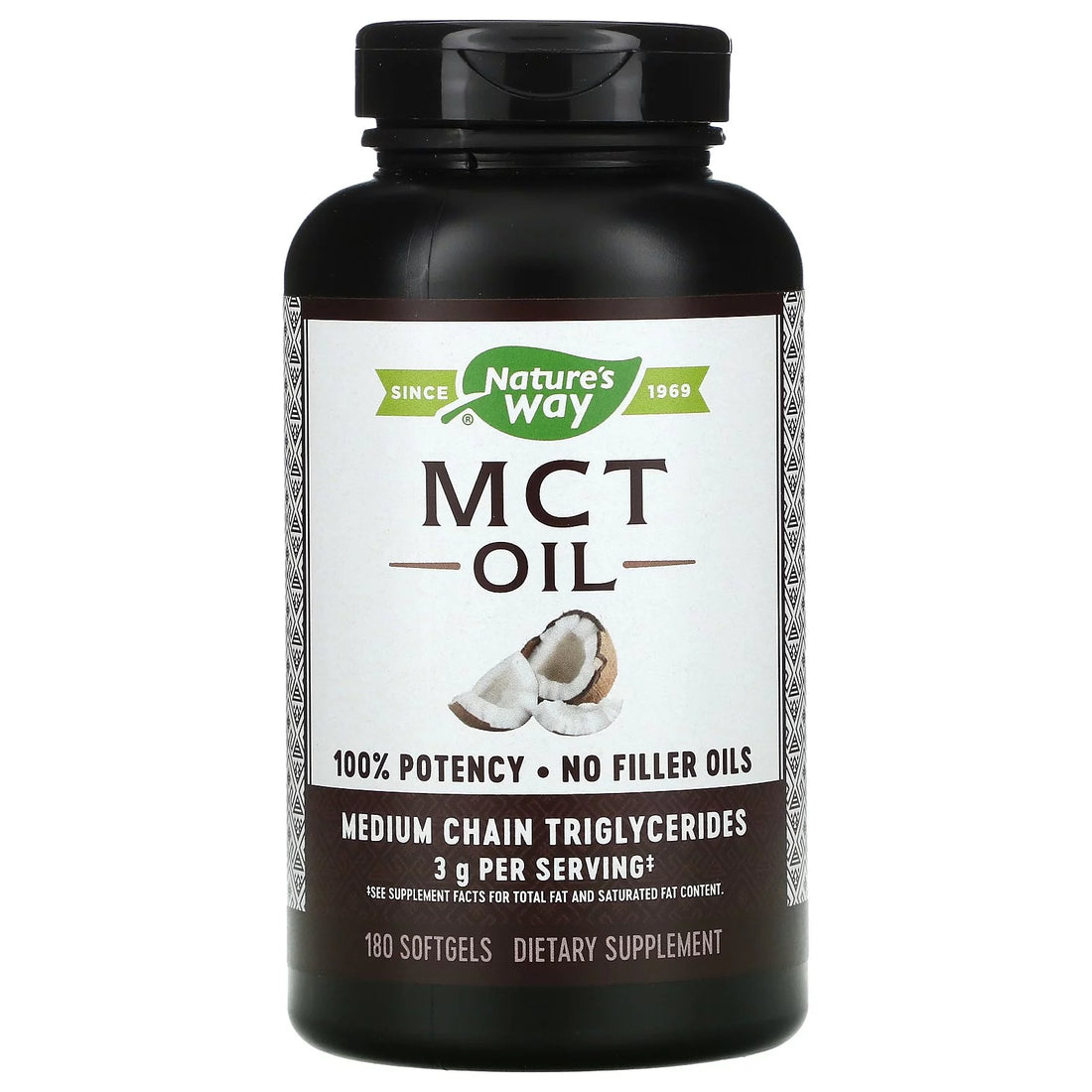 Nature's Way, Organic MCT Oil | Supports Ketogenic Diets | Promote Weight Loss, 480 ml - Ultimate Sup Singapore