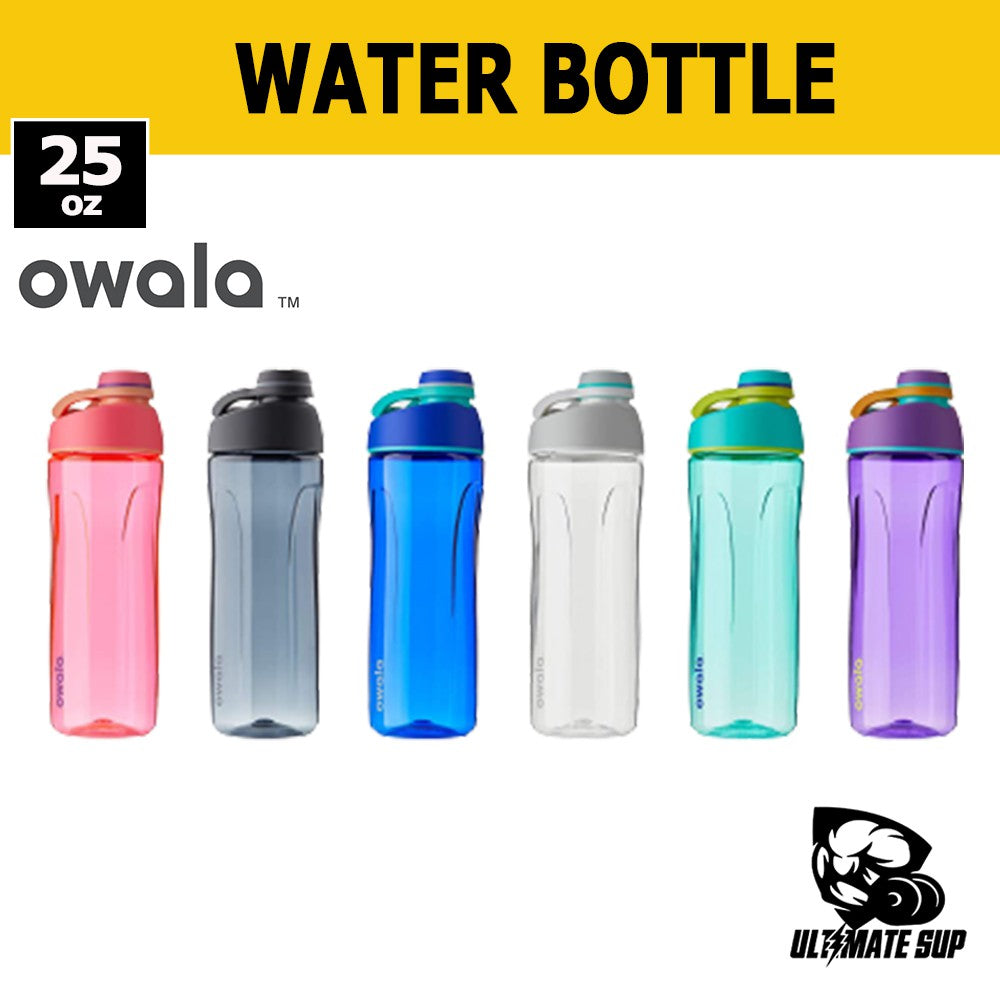 Owala Twist Tritan Water Blender Bottle Anti Odor | Tumbler | Protein Shaker | 25oz - Ultimate Sup - Main Front