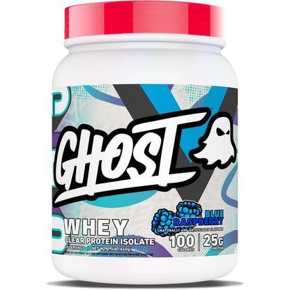 GHOST Clear Whey Isolate Protein Powder, Post Workout Drink for Muscle Gain & Recovery 20 servings