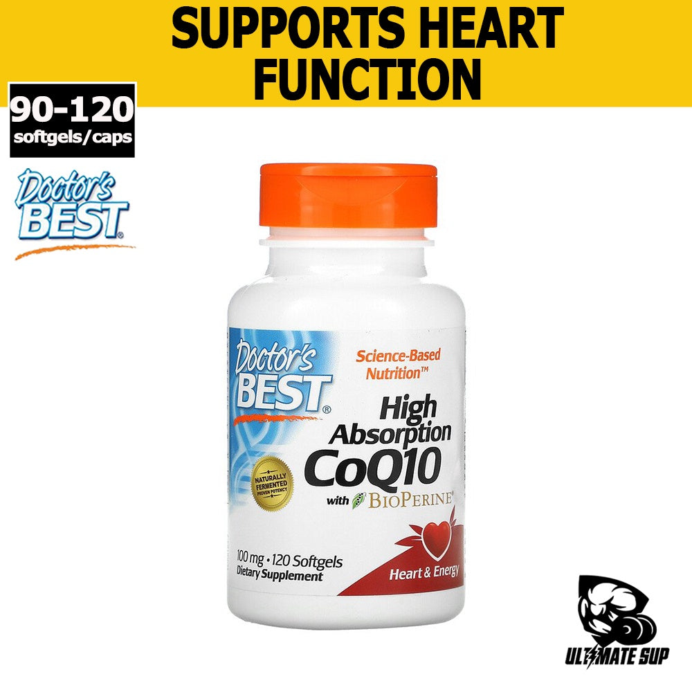 Doctor's Best, High Absorption CoQ10 With BioPerine - main