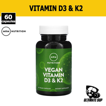 MRM, Vegan Vitamin D3 & K2 | 60 Vegan Capsules - Ultimate Sup Singapore