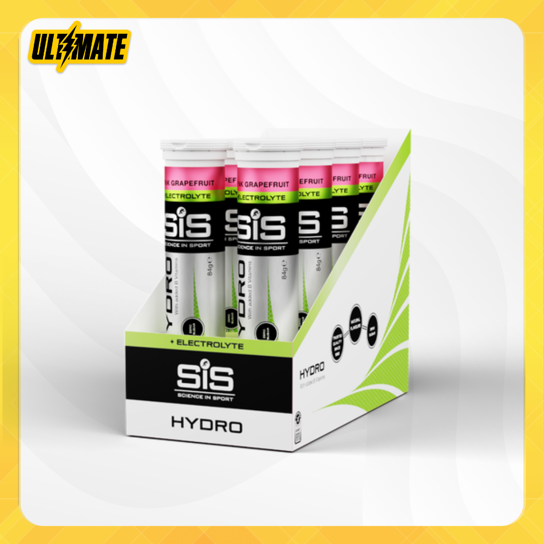 Science In Sport (SiS), Hydro Tablets, Electrolytes Drink For Hydration, Various Flavours, 20 Tablets, 4,2 gram - Ultimate Sup Singapore