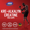 NOW Foods, Sports, Kre-Alkalyn Creatine, 120-240 Capsules - Ultimate Sup Singapore