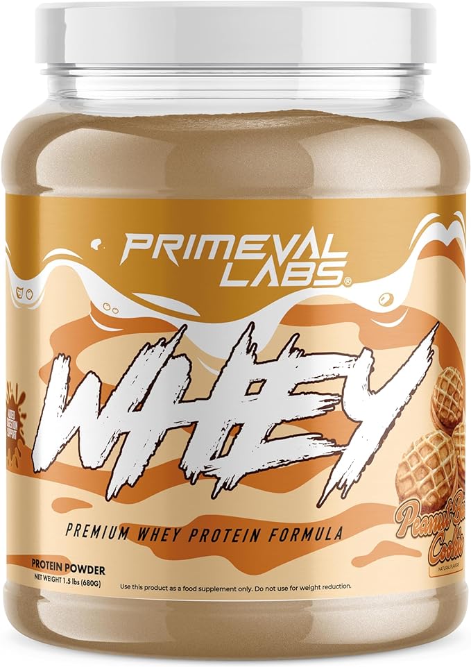 Primeval Labs, Whey, 100% Premium Whey Protein, 1.5lb - 5lbs - Ultimate Sup Singapore