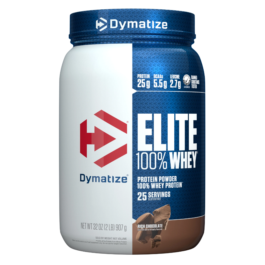 Dymatize, Elite 100% Whey Protein Powder, Various Flavors, 2-5lbs - Ultimate Sup Singapore