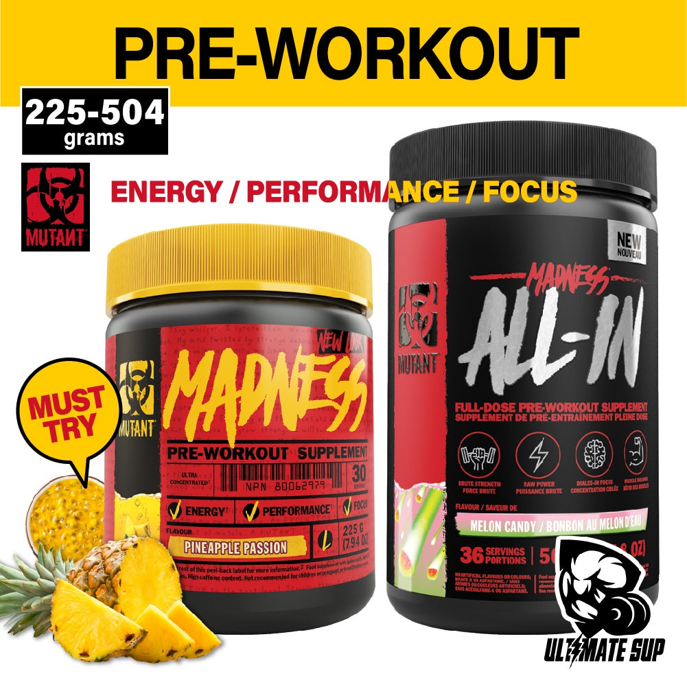 Mutant MADNESS, Pre-workout Supplement- thumbnail