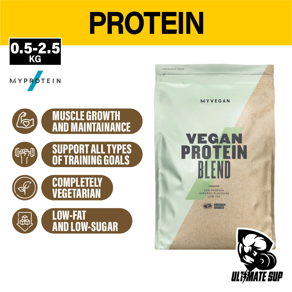Myprotein Vegan Protein Blend | Blend of Pea and Fava Bean Protein Isolates | For Vegans | Grow Muscle - Main Front