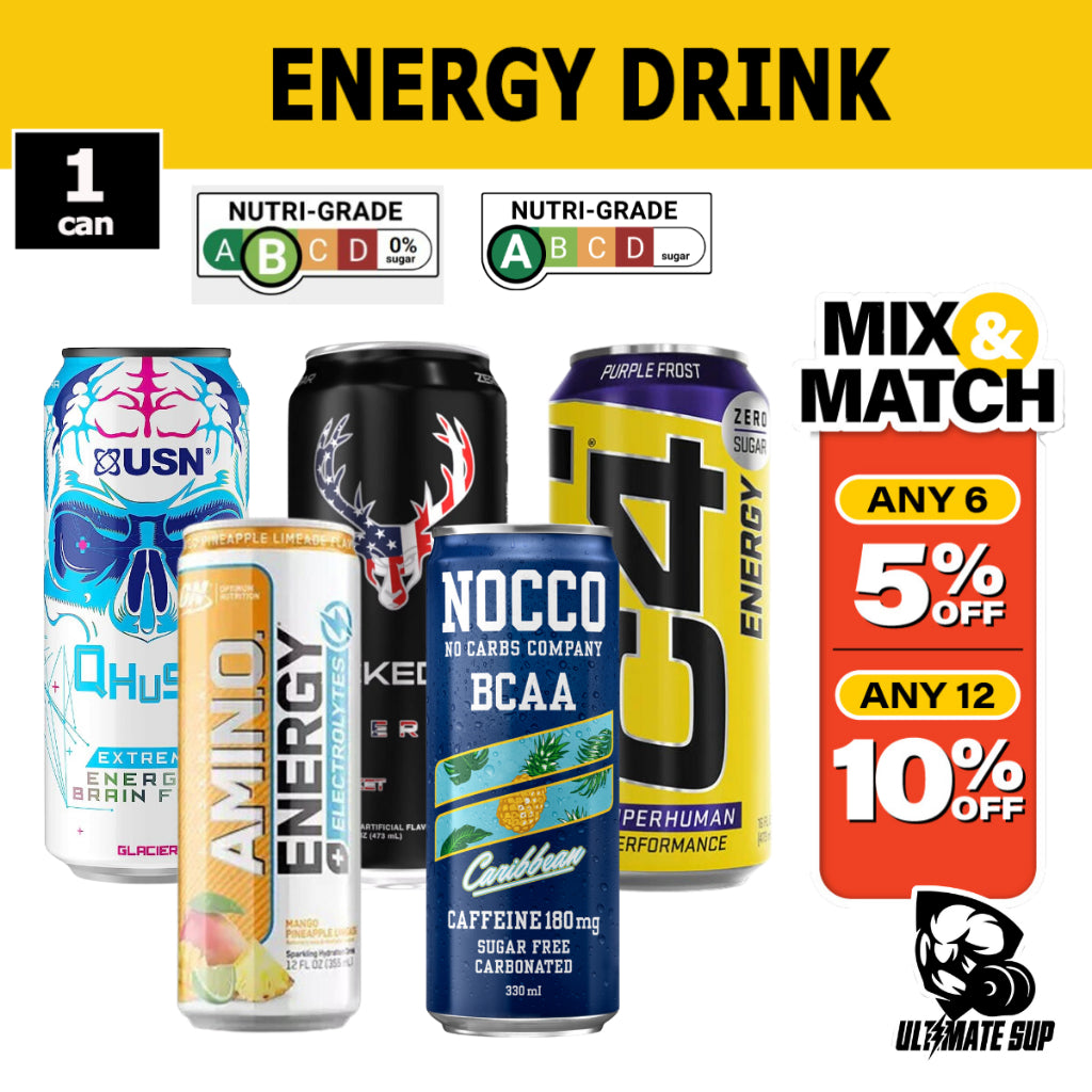 Energy Drink, Various Brands n Flavors, thumbnail