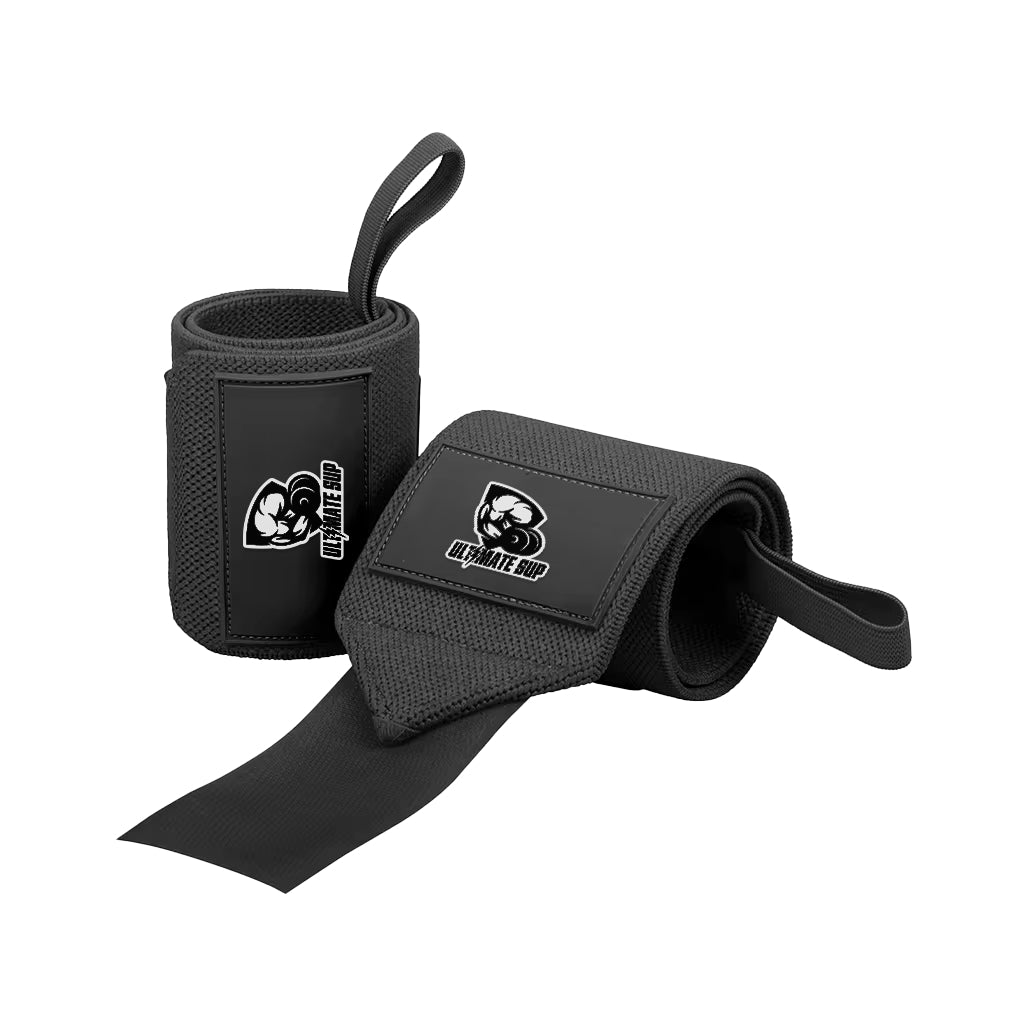 UltimateSup Wrist Wrap Gym Brace Support Strap, Weight Lifting Custom Fitness Powerlifting, Wrist Brace, Various Colors - Ultimate Sup Singapore