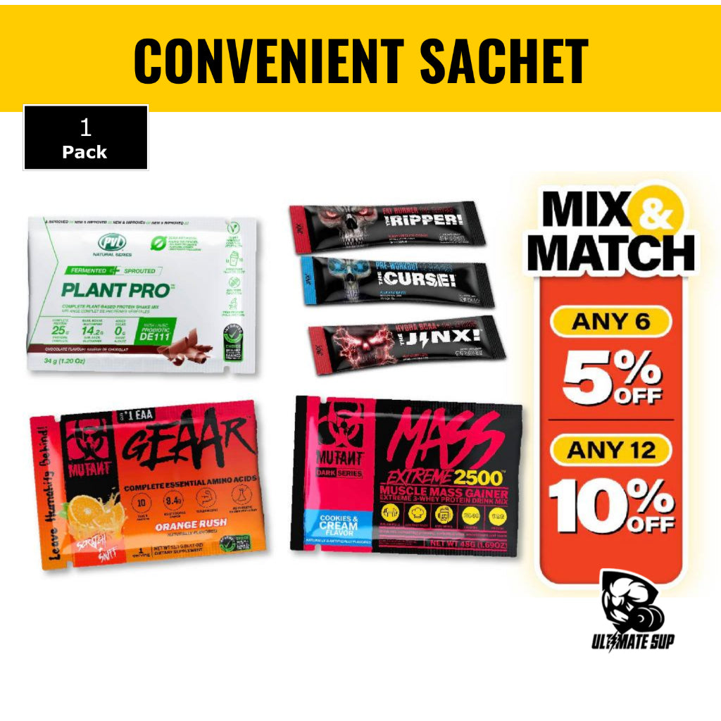 Various Brands, Sachet, 1 Serving