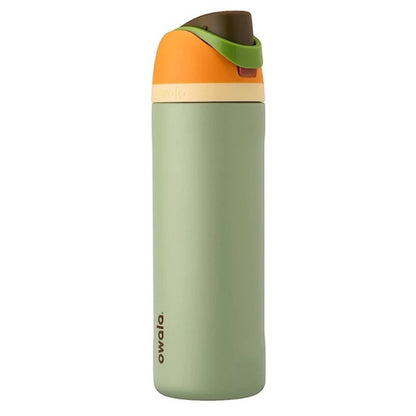 Owala, FreeSip Insulated Stainless Steel Blender Bottle w Locking Push Button Lid, 19oz - 24oz - 32oz - 40oz