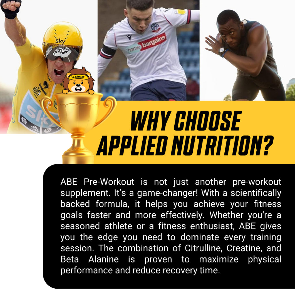 Applied Nutrition, ABE Pre-Workout All Black Everything Pre, 30Servings