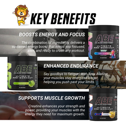 Applied Nutrition, ABE Pre-Workout All Black Everything Pre, 30Servings