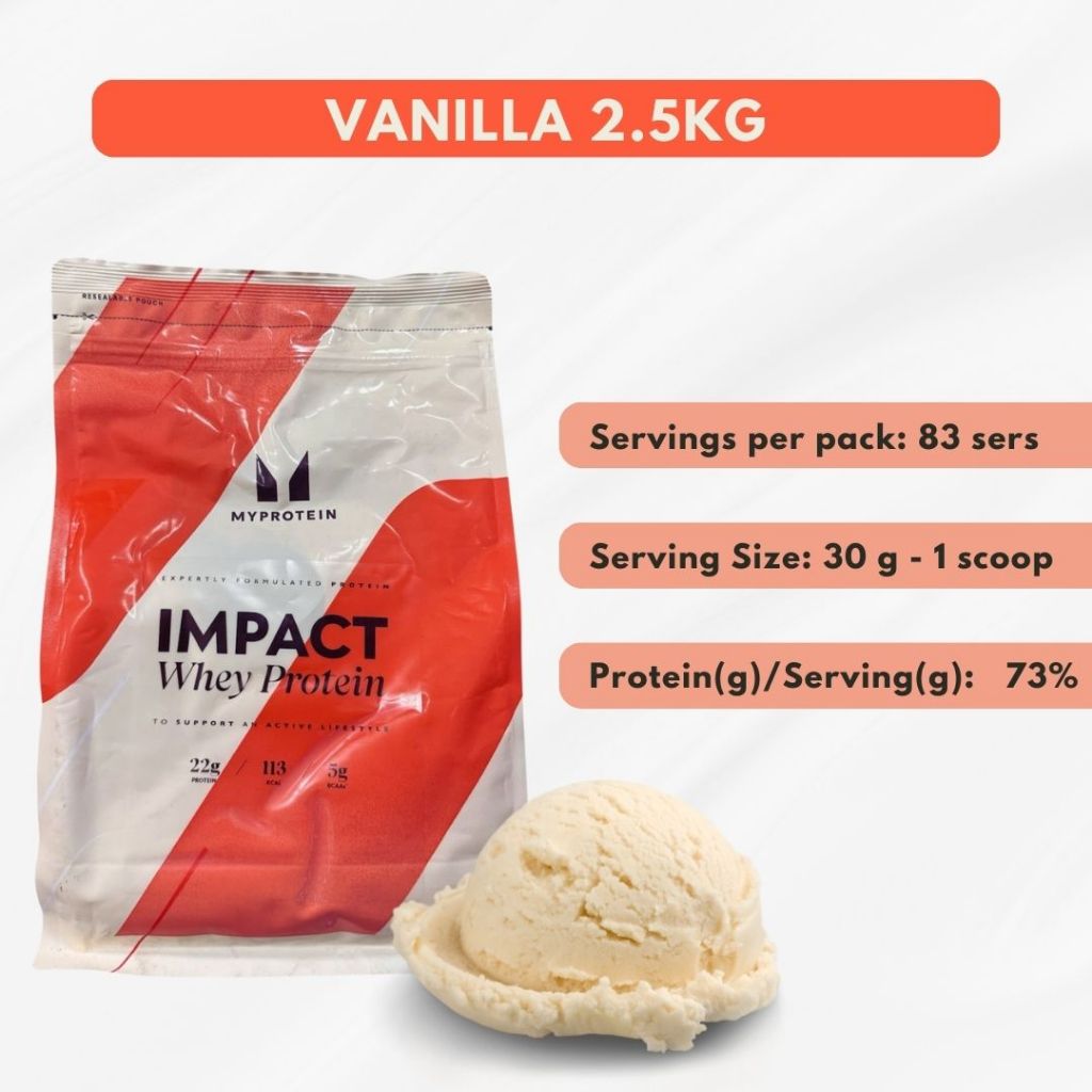 Myprotein, Impact Whey Protein Powder, 1-2.5 kg