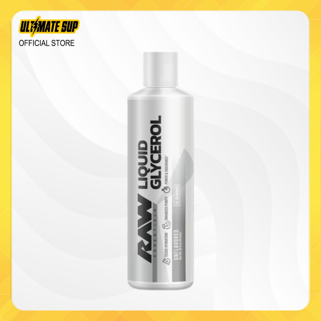 Raw Nutrition, Liquid Glycerol, 32 Sers - Ultimate Sup Singapore