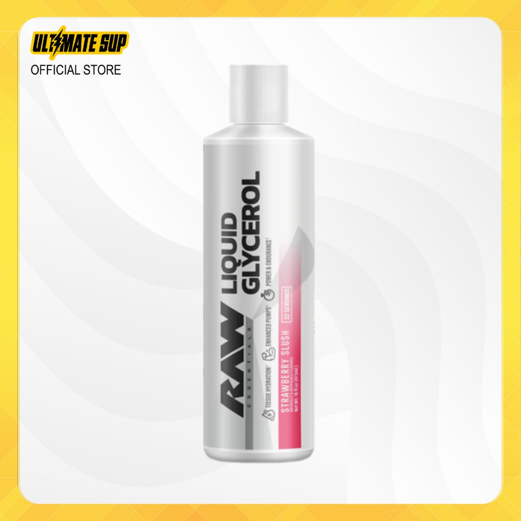 Raw Nutrition, Liquid Glycerol, 32 Sers - Ultimate Sup Singapore